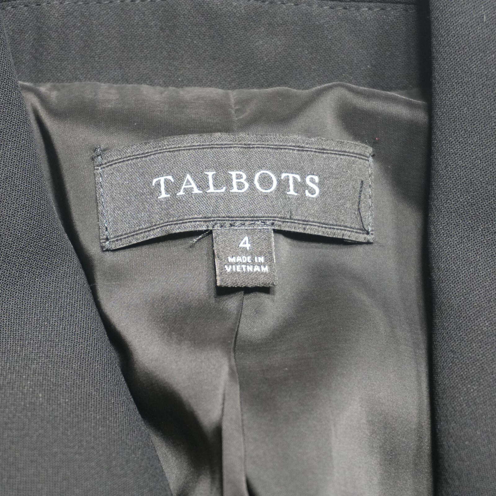 Talbots Suit Separates Jacket Size 4 Pleated Dart… - image 10