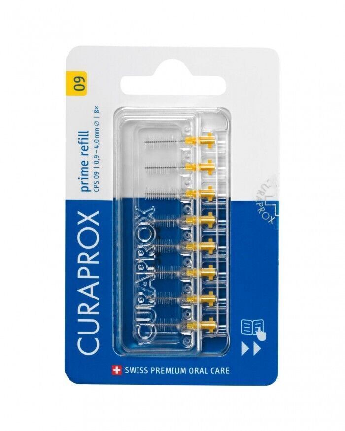 Curaprox Cps 09 Prime Refill Interdental Brushes, Yellow - Image 4