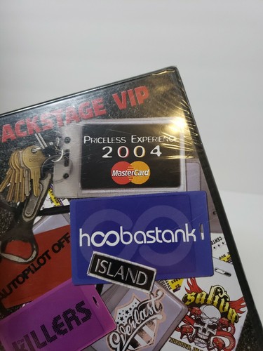 Backstage VIP - Priceless Experience 2004 DVD Hoobastank killers fall out boy - Picture 4 of 4