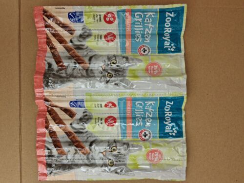 Katzen-Snacks ZOOROYAL 20 Beutel mit 160 Lachs Sticks Multipack Leckerbissen - Bild 3 von 4
