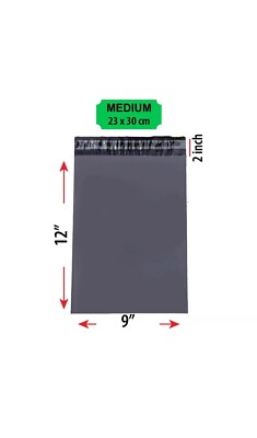 GRAU Posttaschen Verpackung Poly Paket Versandverpackung Portosäcke selbstklebend