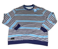 ALDI Gear Sweatshirt Navy Light Blue Gray “It’s An Aldi Thing” Sz XL Unisex NWT