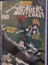 Avengers West Coast #83, #84, #85, #86 1992 VF Marvel (4 comic lot) (Box 103)