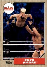 Enzo Amore 2017 Topps Heritage WWE Card #21