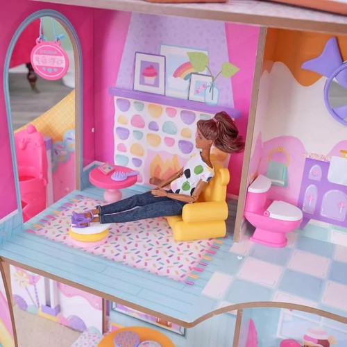 KidKraft Candy Castle Wooden Dollhouse with 28 Accessories - Picture 8 of 12