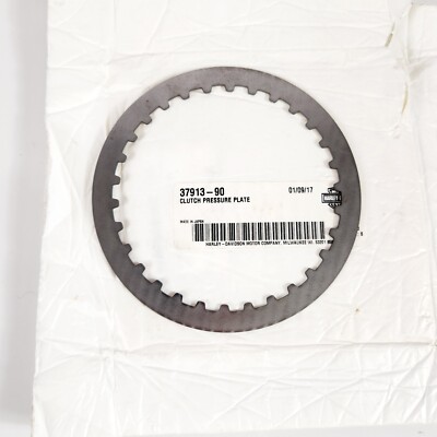6 Pack OEM Harley-Davidson Evolution 37913-90 Clutch Steel Plate For 90-97