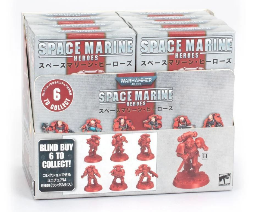 SPACE MARINE HEROES シリーズ2 ペイントセット ウォーハンマー40,000 スペースマリーンヒーローズ シリーズ2