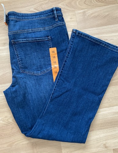 Chaps Ladies' Bootcut Jean 16 blue - Picture 3 of 4