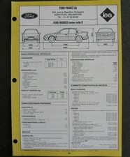 Revue technique Ford MONDEO