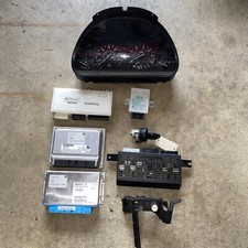 01-03 BMW E39 530i M54 MS43 DME ECU EWS Modul...