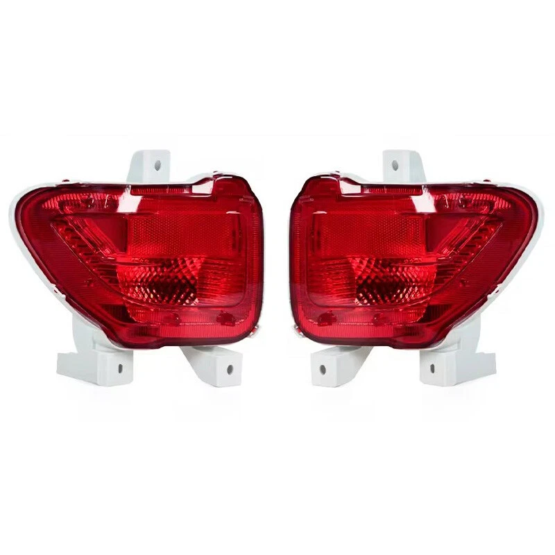 Left Right Rear Bumper Light Fog Lamp Reflector Stop For 2006-2012 Toyota RAV4 - Image 4 of 4