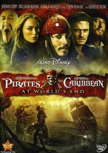 PIRATES OF THE CARIBBEAN AT WORLDS END 3 - JOHNNY DEPP - DISQUE FILM DVD NEUF - Photo 1/1