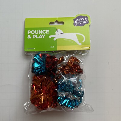 Mylar Balls 4 Cat Interactive Toys Leaps & Bounds
