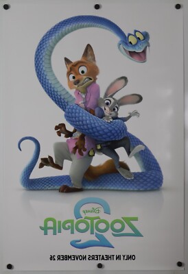 Zootopia 2 - original DS movie poster D/S 27x40 2025 US Advance