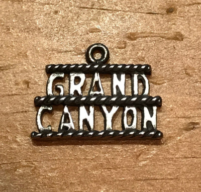 VINTAGE STERLING SILVER GRAND CANYON STATE PARK CHARM