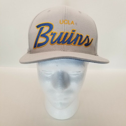 Hat Cap Joe Bruin Logo Gray Bent 