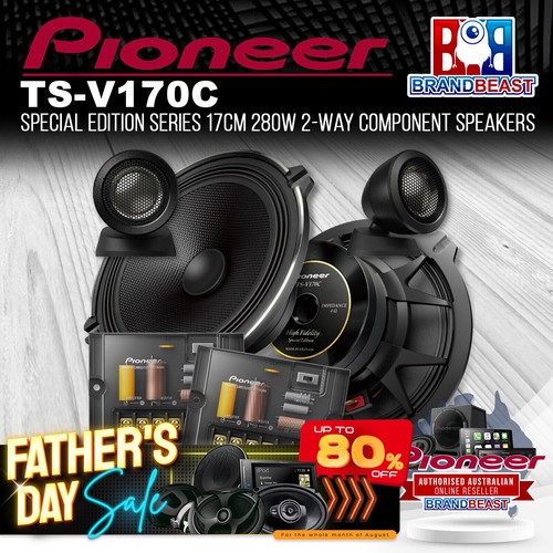 Pioneer TSV170C Special Edition 6.5 Inch 2 Way Component speakers for