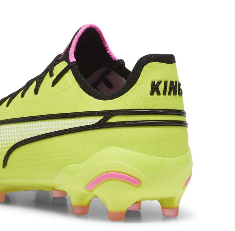 Puma King Ultimate FG AG Soccer Cleats Shoes Yellow 107563