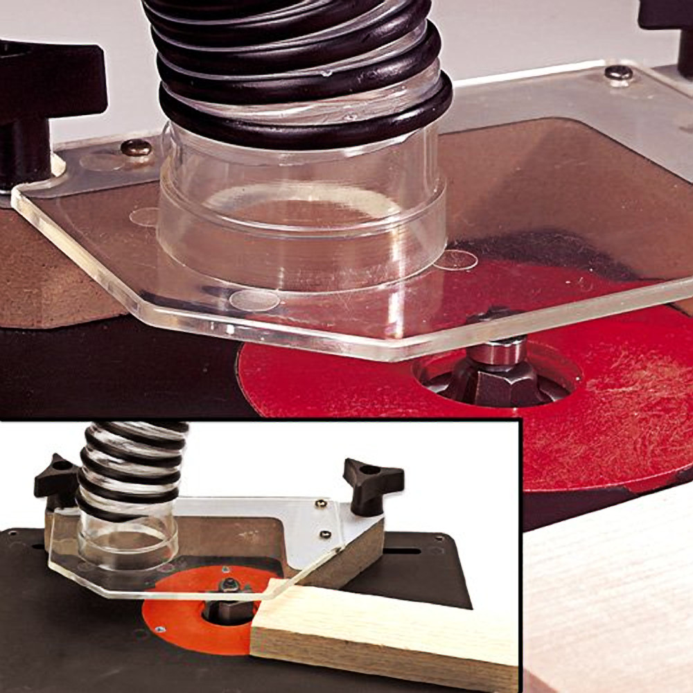 Hart Design Freehand Router Table Bit Guard w/Vacuum Attachment DSPI