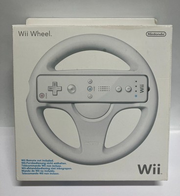 Nintendo offizielles Wii-Rad (B) *VERPACKT - offen * mit Handbuch - keine Fernbedienung