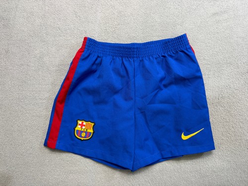 Nike Barcelona Home jersey shorts 2016/17 kids size S football blue shorts