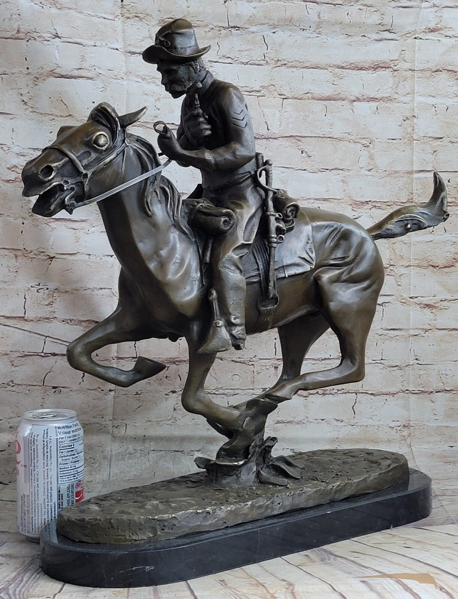 フレデリック・レミントン Frederic Remington 置物 金属製 Yahoo!オークション -「frederic remington」の落札相場・落札価格