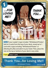 One Piece Thank You...for Loving Me!! [Two Legends]