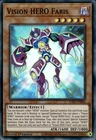 Vision HERO Faris - Super Rare 1st Edition RA01-EN004 - NM - YuGiOh