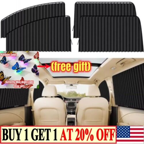 Universal Fit Magnetic Car Side Window Privacy Sunshade,Sun Shade Side Window