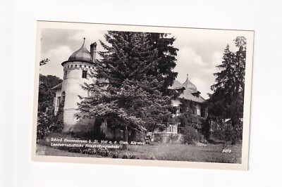 D2742) Ansichtskarte St. VEIT a. d. GLAN - Schloß HUNNENBRUNN - Landw. Schule