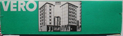 VERO Wohnhausgruppe Spur H0 / TT DDR Eisenbahn Bausatz Plattenbau Hochhaus - Picture 6 of 8