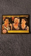 2002-03 Topps Basketball League Leaders Black Parallel /500 HOF Stockton Iverson