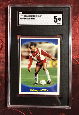 Sticker Panini Superfoot Thierry Henry 145 - Rookie 1998 - Monaco France