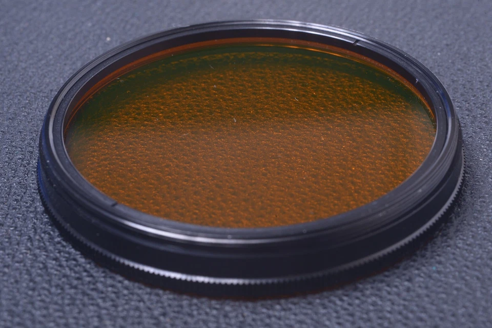 ✅ UNBRANDED ORANGE 67MM 67X75 FILTER LENS OR CAMERA SCREW IN W/ CASE 29-2 - Image 2 of 2