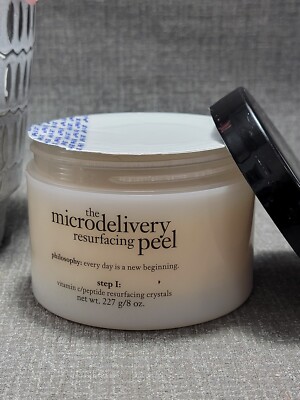 Philosophy The Microdelivery Resurfacing Peel Step 1 8oz Sealed Jumbo NWOB