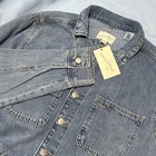 Universal Thread Women's Size 8 Long Sleeve Baggy Denim Utility Blue Jumpsuit