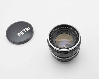 PETRI Kuribayashi50mm f/1.8 オリコールm42マウント Rare Kuribayashi Petri Orikkor C.C. f/2 50mm Lens with M42 Mount