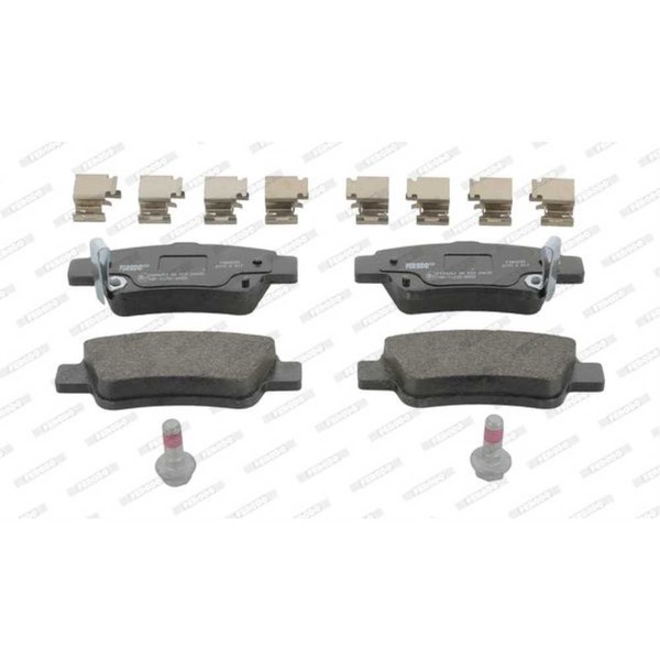 Ferodo BremsbeläGe Bremsbelegsatz Hinten FüR Honda CR-V III-image