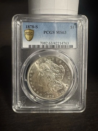New Listing1878 S MORGAN DOLLAR PCGS MS63