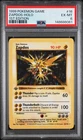 1999 POKEMON BASE SET 1ST EDITION #16 ZAPDOS-HOLO PSA 6