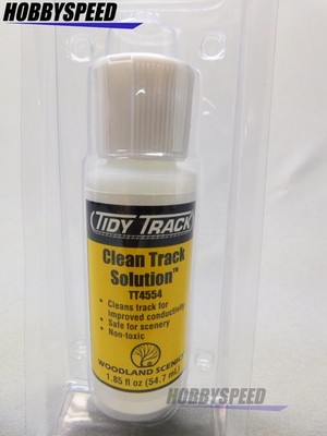 WOODLAND SCENICS TT4554 TIDY TRACK CLEAN SOLUTION ALL SCLAES 4550 train WDS4554