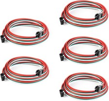 5 Pack 20AWG 3 Pin JST SM 1m Extension Cable