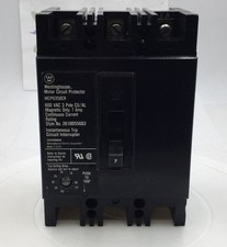 Westinghouse MCP0358CR 7 Amp 3 Pole 600V Circuit Breaker