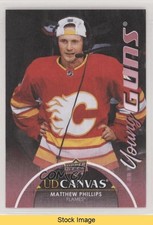 2021-22 Upper Deck Series 2 UD Canvas Young Guns Matthew Phillips #C221 READ 8hf