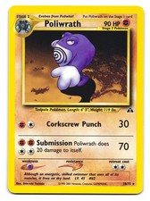 Poliwrath 28/75 Rare Neo Discovery Pokemon Unlimited MP on eBay