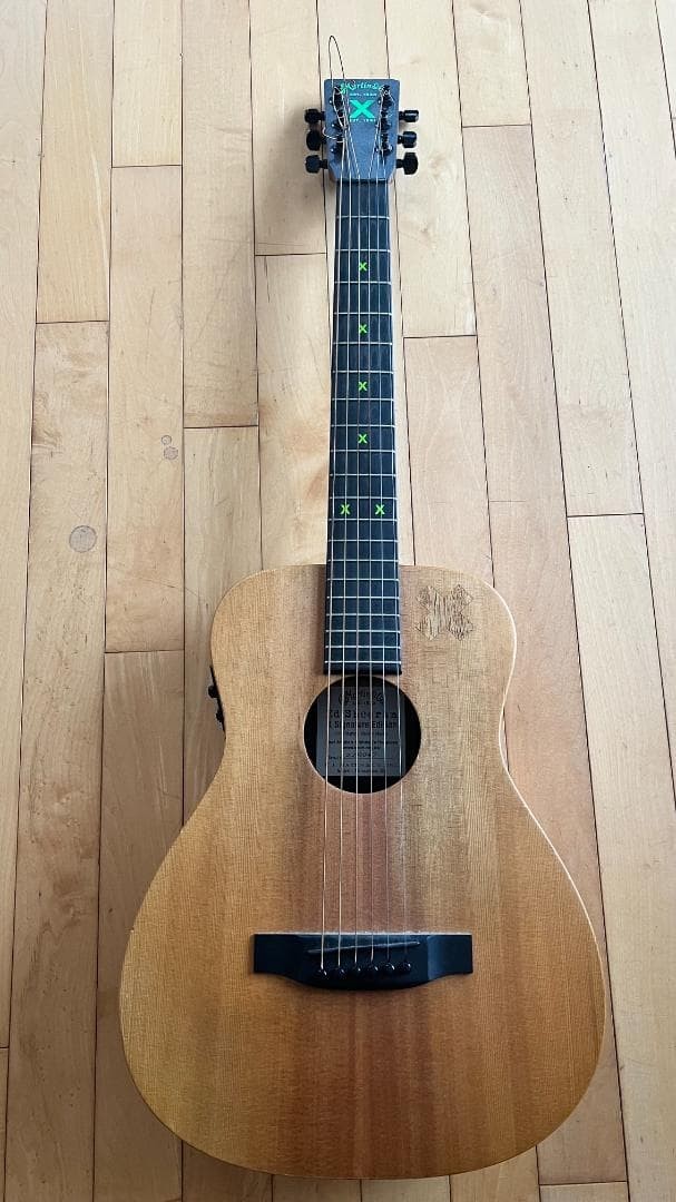 Acoustic Electric Guitar Martin Ed Sheeran X 2015 Natural Fishman Mexico 229047