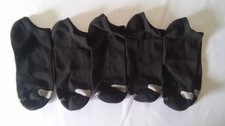 Boy's 5pr No Show Socks, size 8-12 Cross Posted