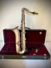 King Saxophone HN White 1916 Serial 37825 Original Case