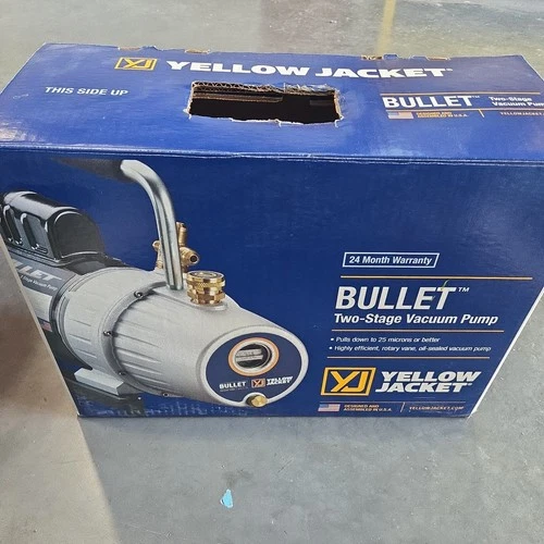 YELLOW JACKET BULLET X 93600 TWO-STAGE VACUUM PUMP - NEW