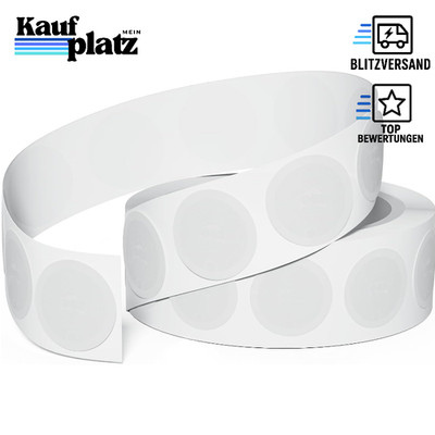 NFC Tag Sticker 100 Stück Ntag215 Aufkleber 504 Byte Kompatibel mit Smartphones